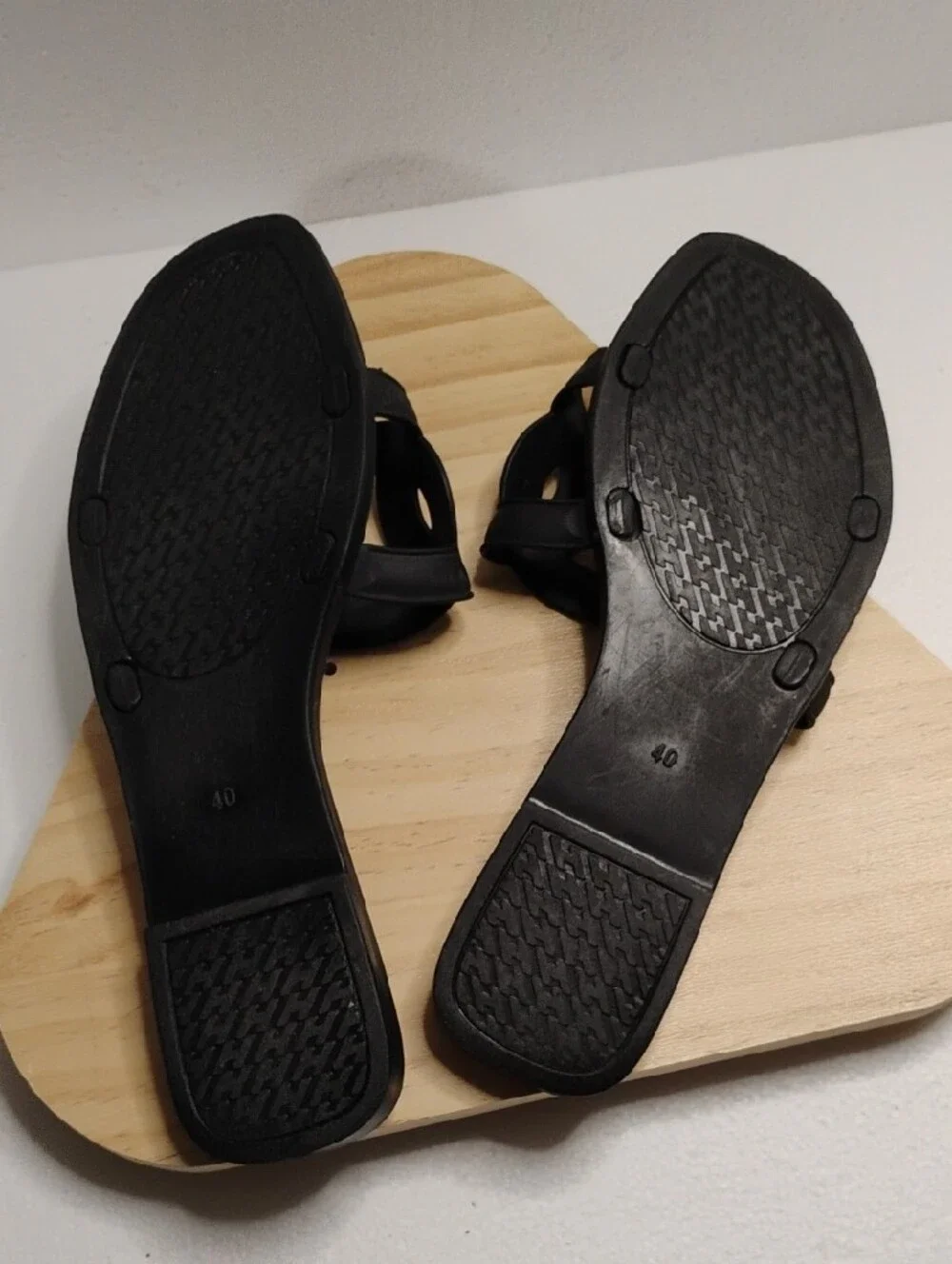 Black Women's Slide Sandals - Classic Casual Comfort